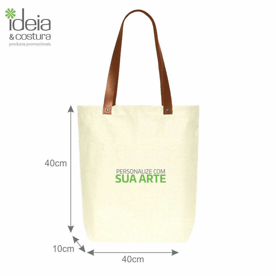 261L SACOLA DE LONA 40X40X10CM CRU