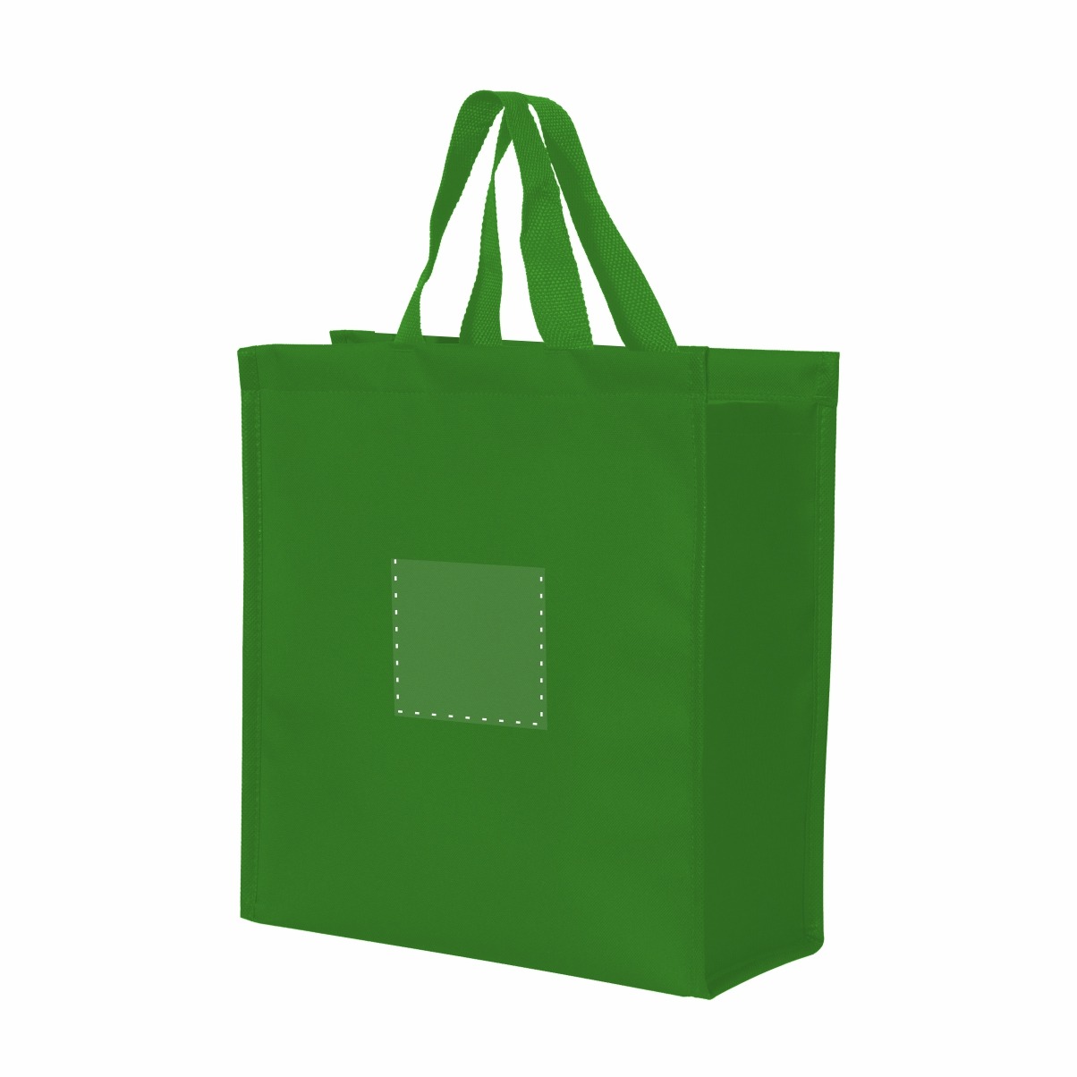 SM210 SACOLA DE NYLON 600G 40X50X15CM VERDE BANDEIRA