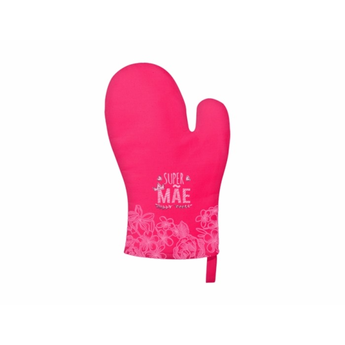 901B LUVA DE COZINHA DE BRIM 19X30CM PINK