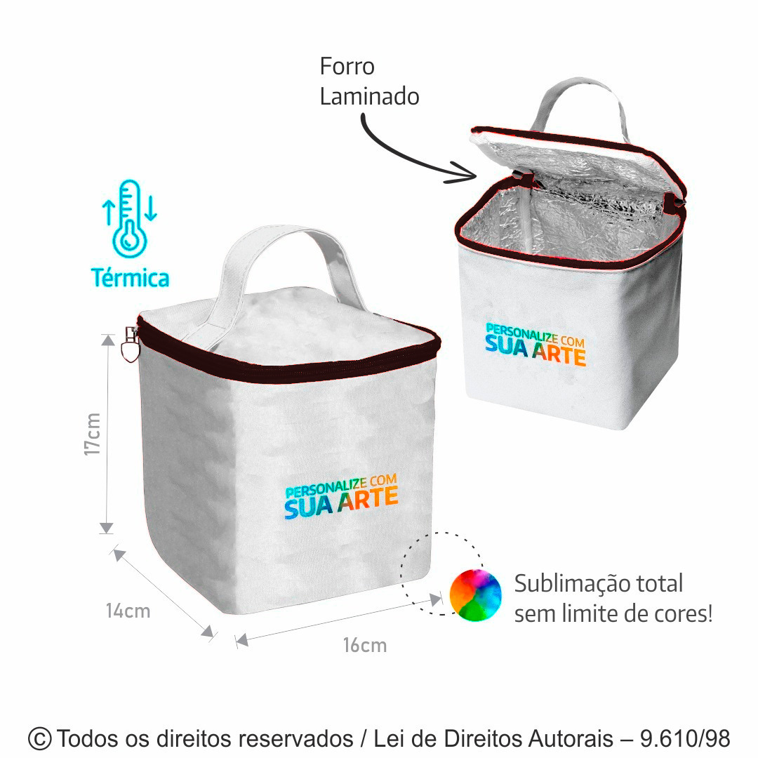 N71C FRASQUEIRA DE CORDOBA 16X17X14CM BRANCO COM MARROM
