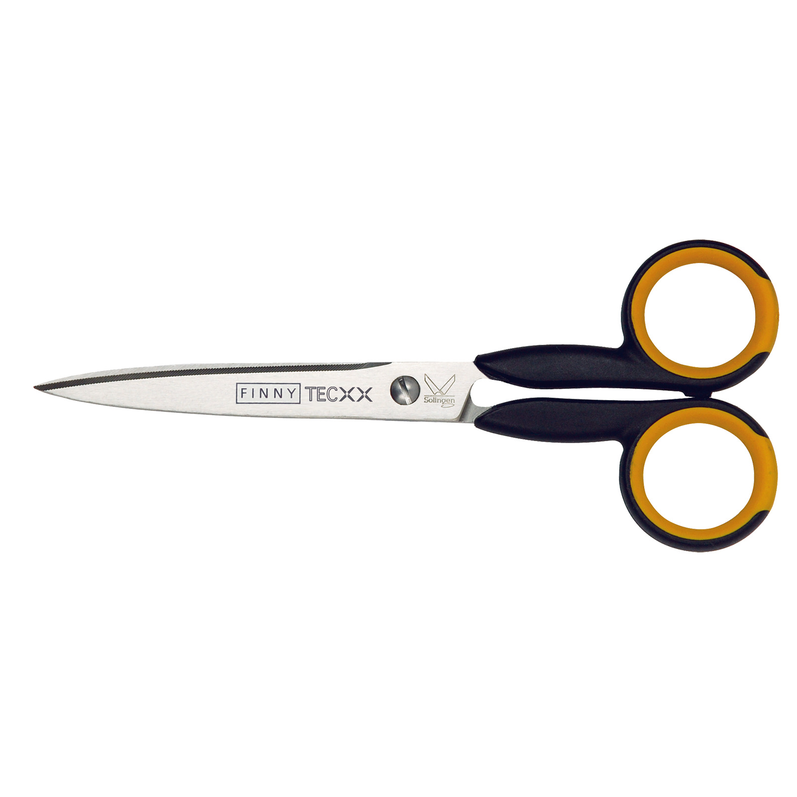 Tesoura Industrial Kretzer FINNY TEC-XX 6 (15 cm) - Microsserrilha Dupla para Kevlar e Carbono - Made in Germany