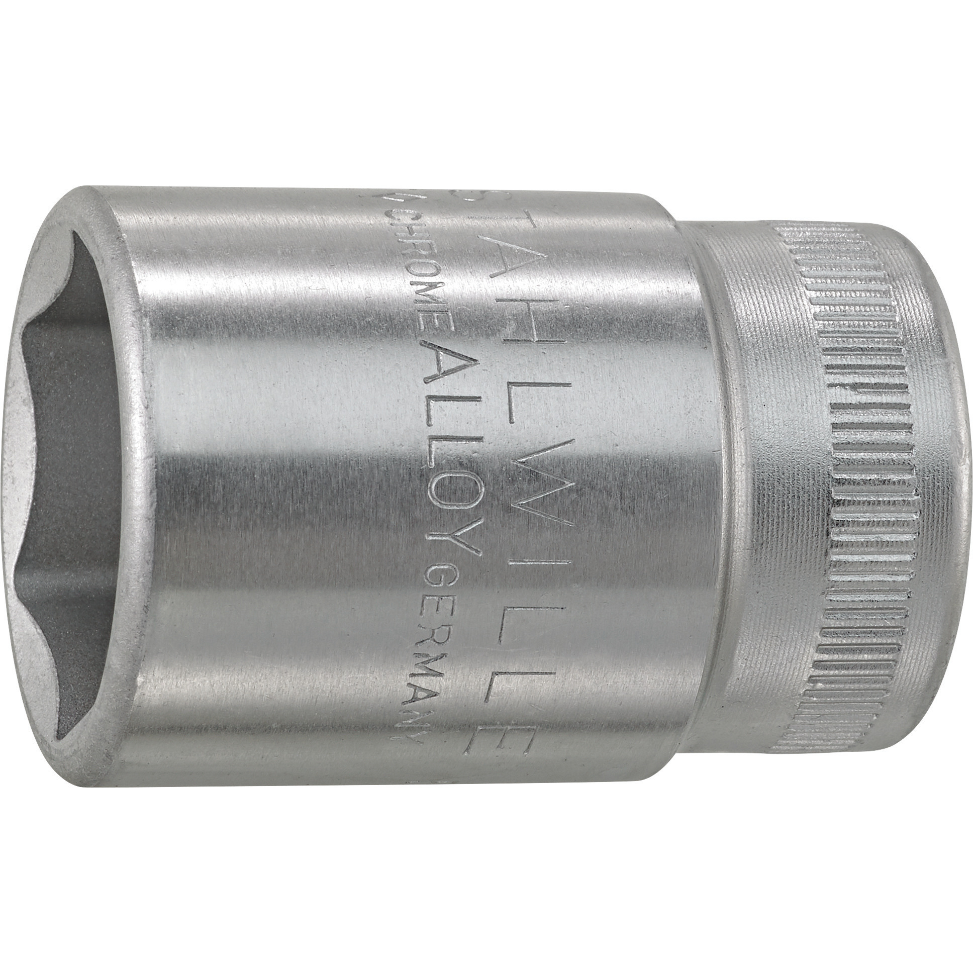 Soquete Sextavado STAHLWILLE 52 22 mm Encaixe 1/2" AS-Drive HPQ Made in Germany