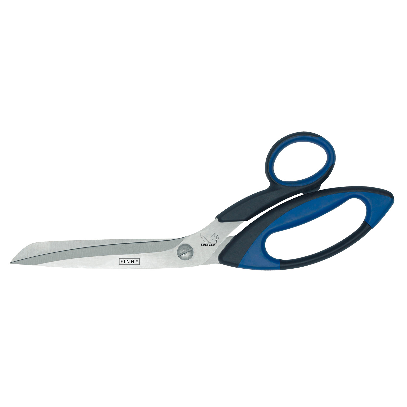 Tesoura Industrial Kretzer FINNY 10 (25 cm) - Para Materiais Pesados e Uso com Luvas - Made in Germany