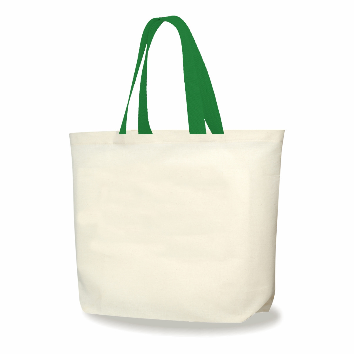 2LFC SACOLA DE LONA 240G 46X40X10CM NATURAL COM VERDE BANDEIRA KIT 10 PEÇAS Mercado livre