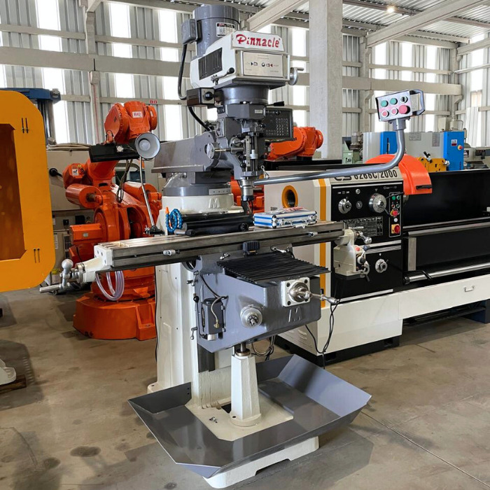 FRESADORA FERRAMENTEIRA ISO 30  -  MOD. PK-FV2-V  -  C/ AV. LONGITUDINAL E DIGITAL