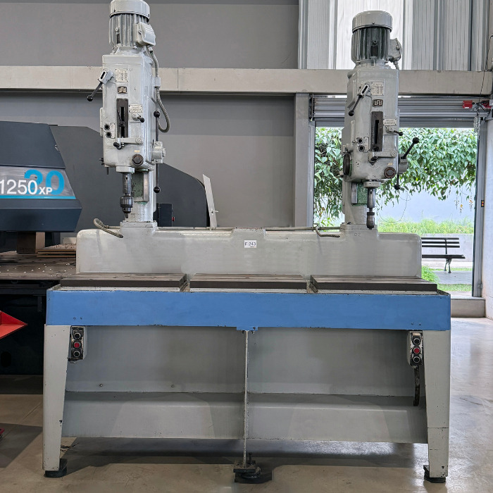 FURADEIRA BANCADA CAP. 16MM - MOD. BKR 6X16 - BANCADA C/ 2 FURADEIRAS