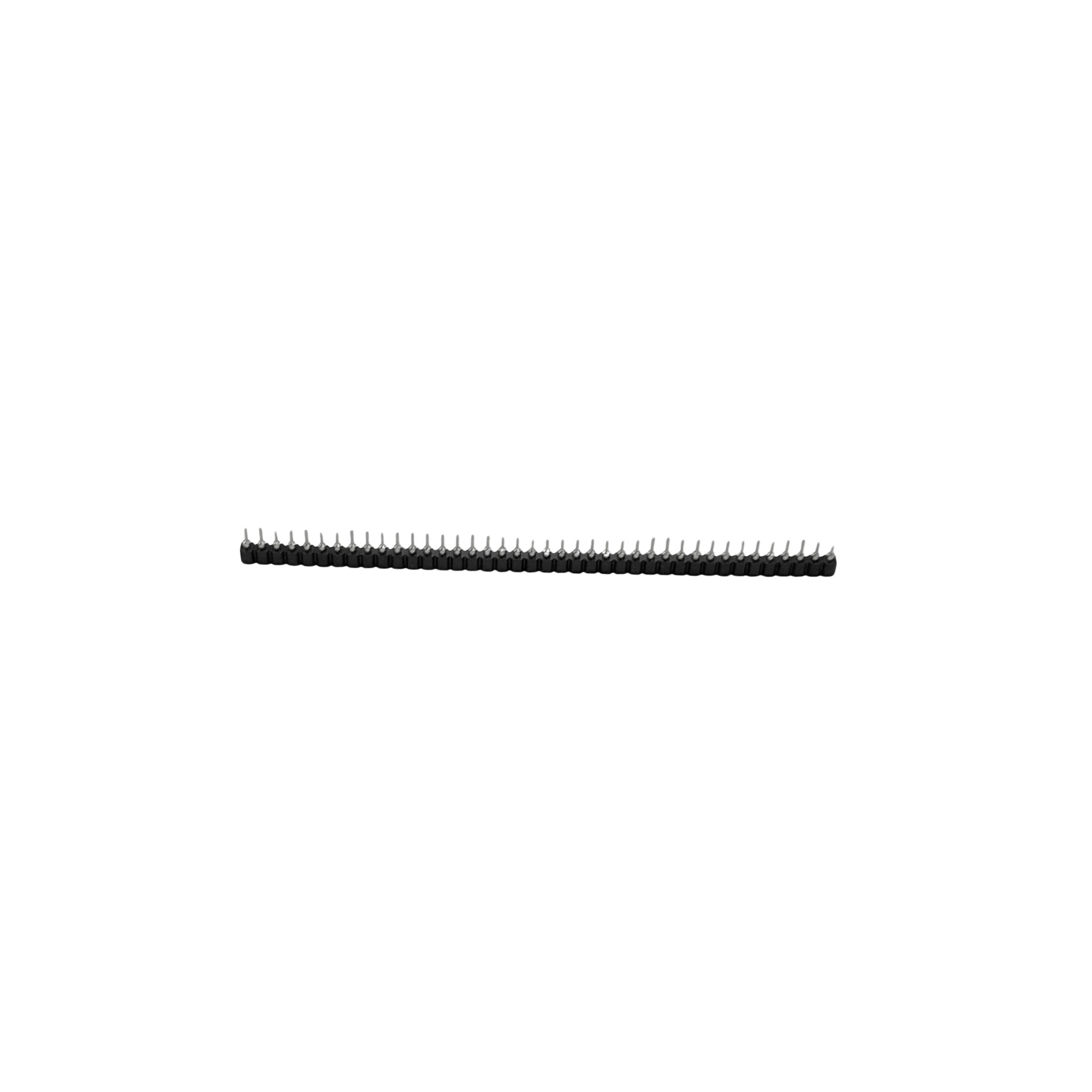 soquete torneado conector barra pino 1x40