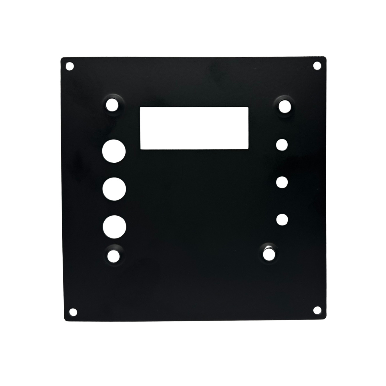 MOLDURA PAINEL DE METAL PRETO EPC22