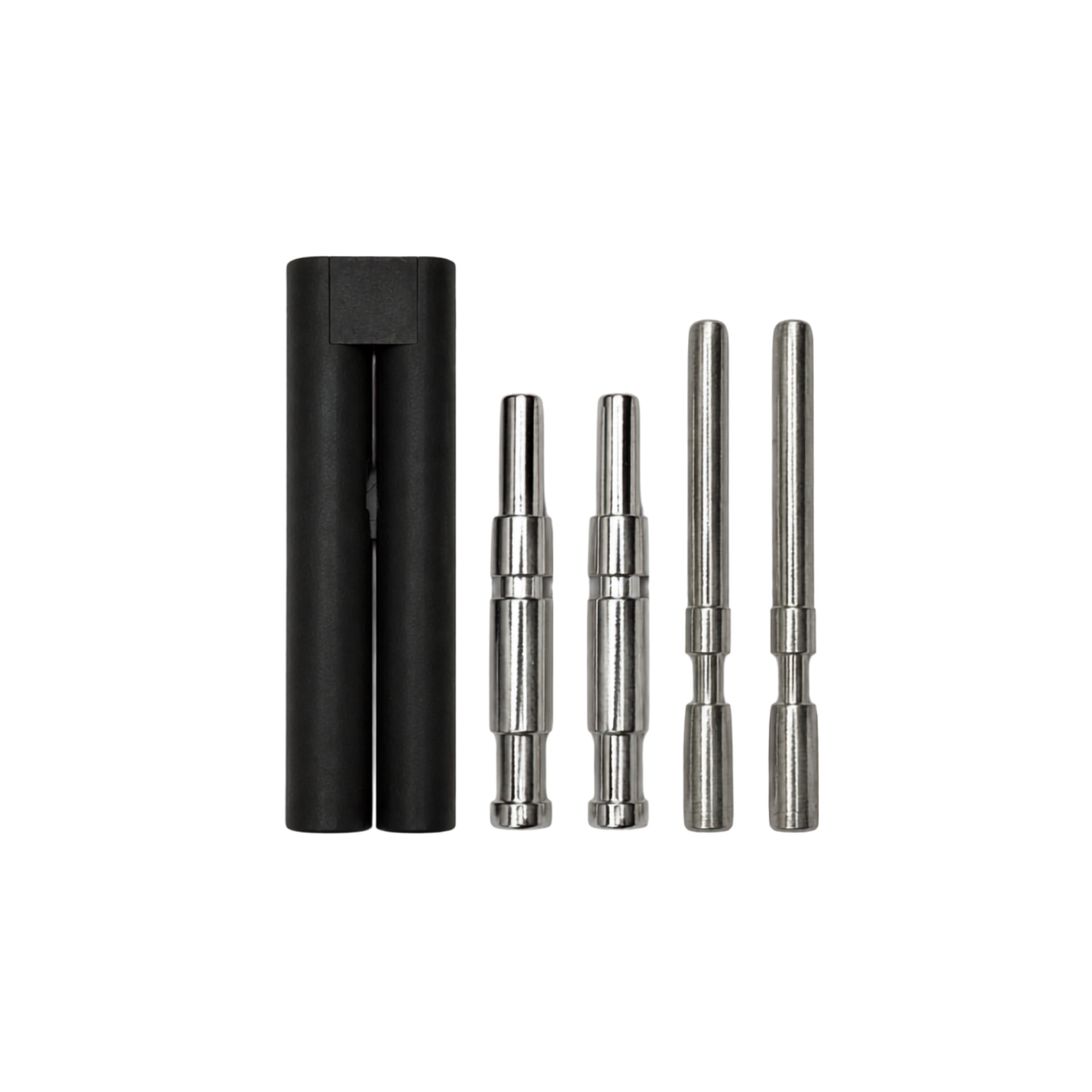 Kit Pinos Auxiliares Femea Fino e Grosso com Isoladores para Conector de bateria 80A femea