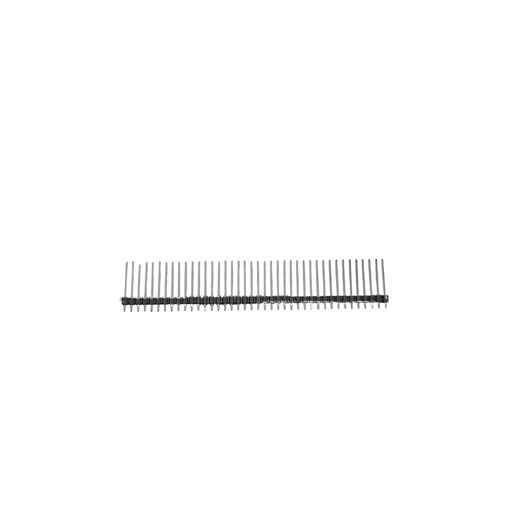 conector barra pino 1 x 40 x 20 - 1 lado 180 graus