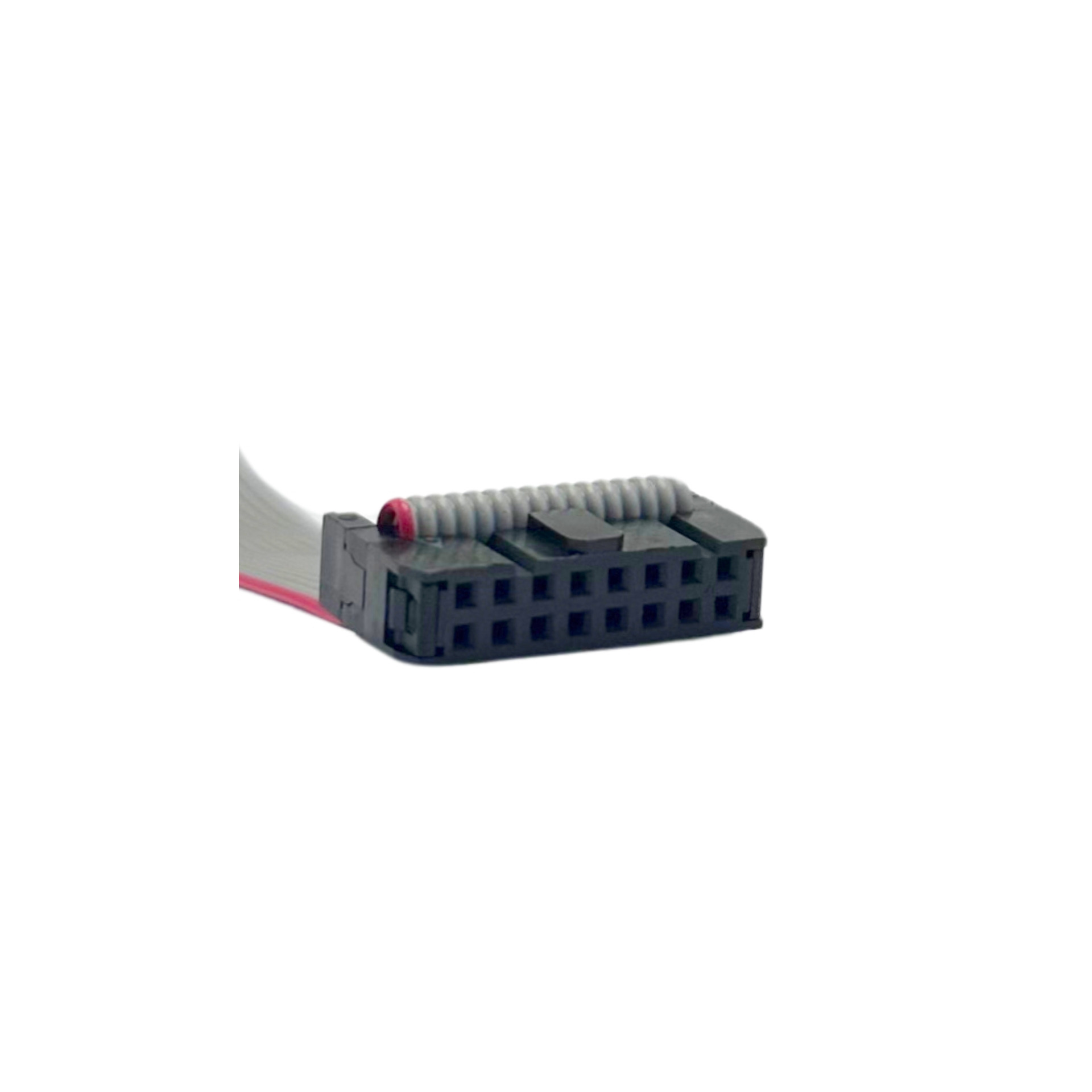 conector flat 16 vias preto