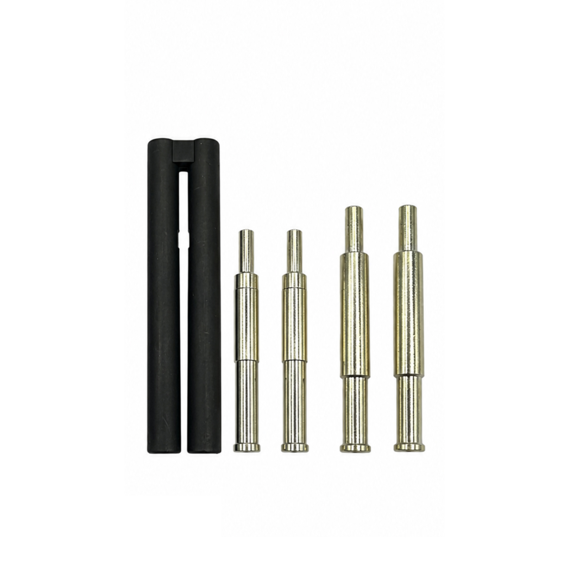 Kit Pinos Auxiliares Femea Fino e Grosso com Isoladores para Conector de bateria 160A Femea