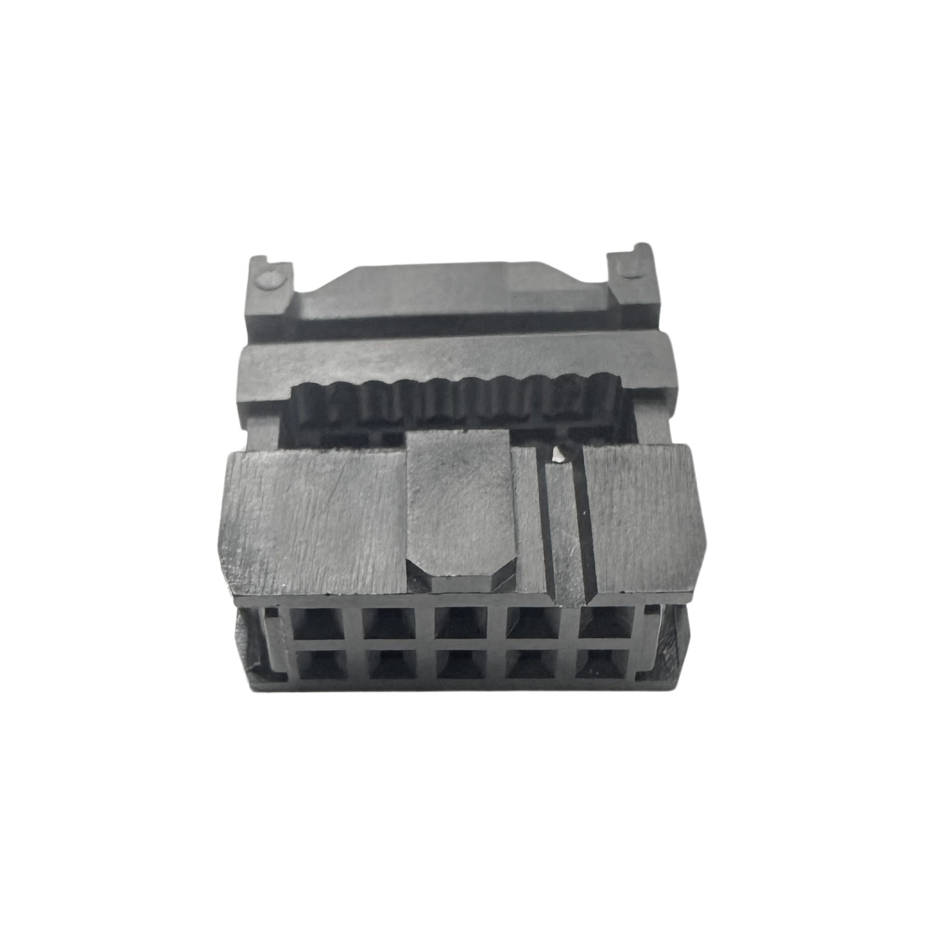 conector latch femea 10 vias c/ aliviador