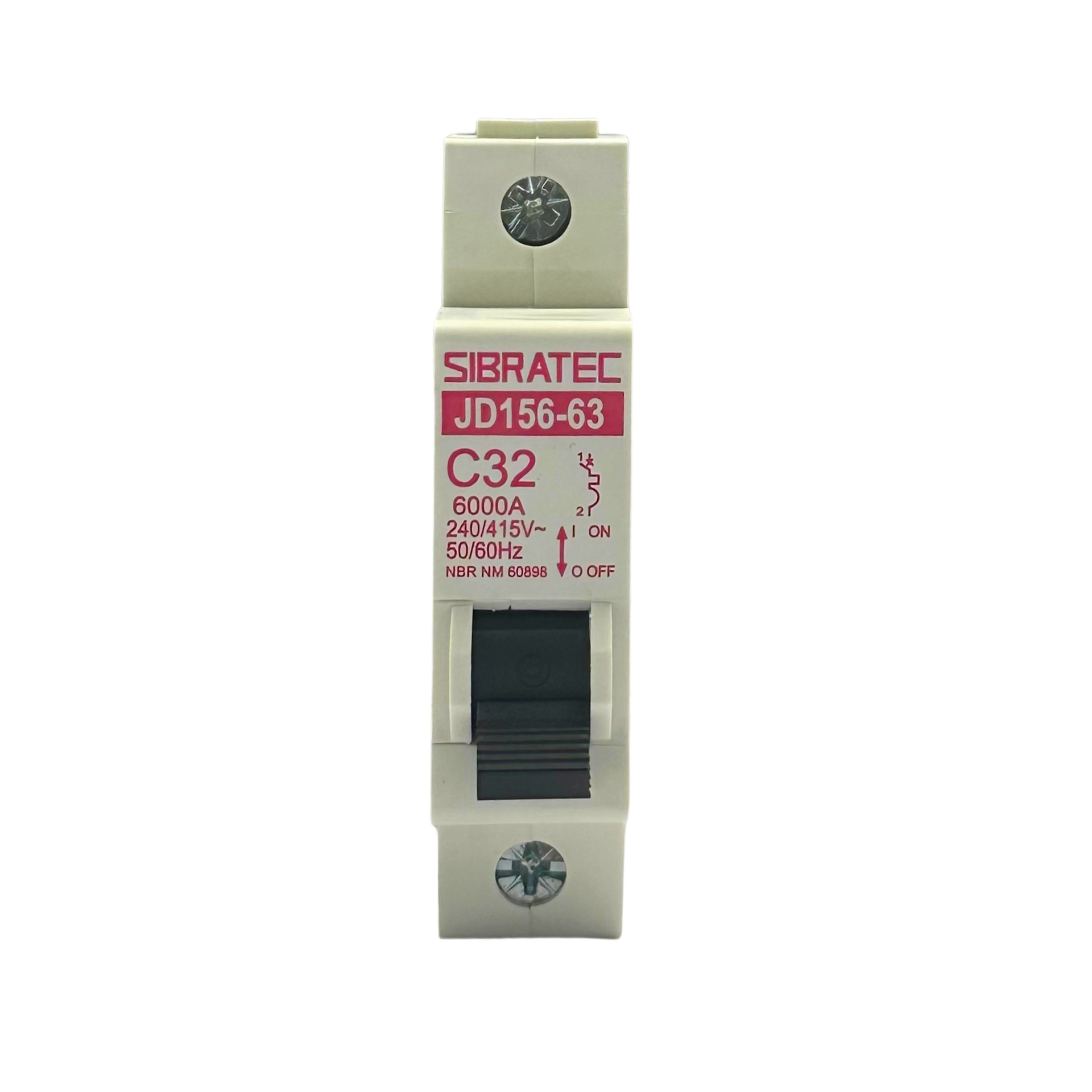 DISJUNTOR MONO 6KA 32A SIBRATEC