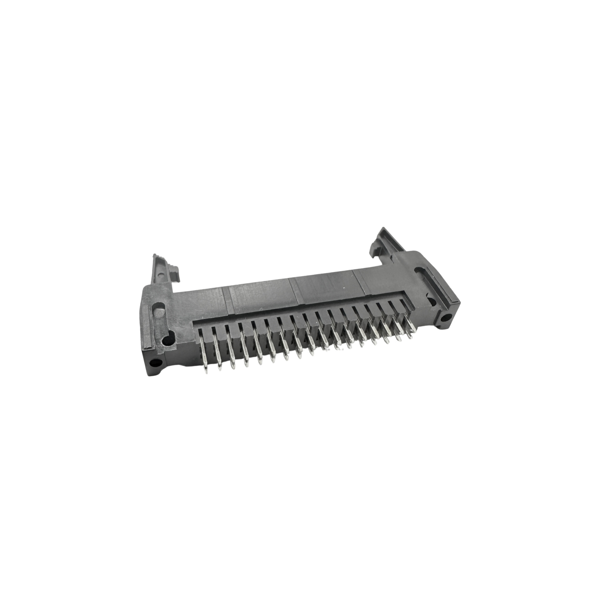 conector header 34 vias c/ trava macho 180º graus