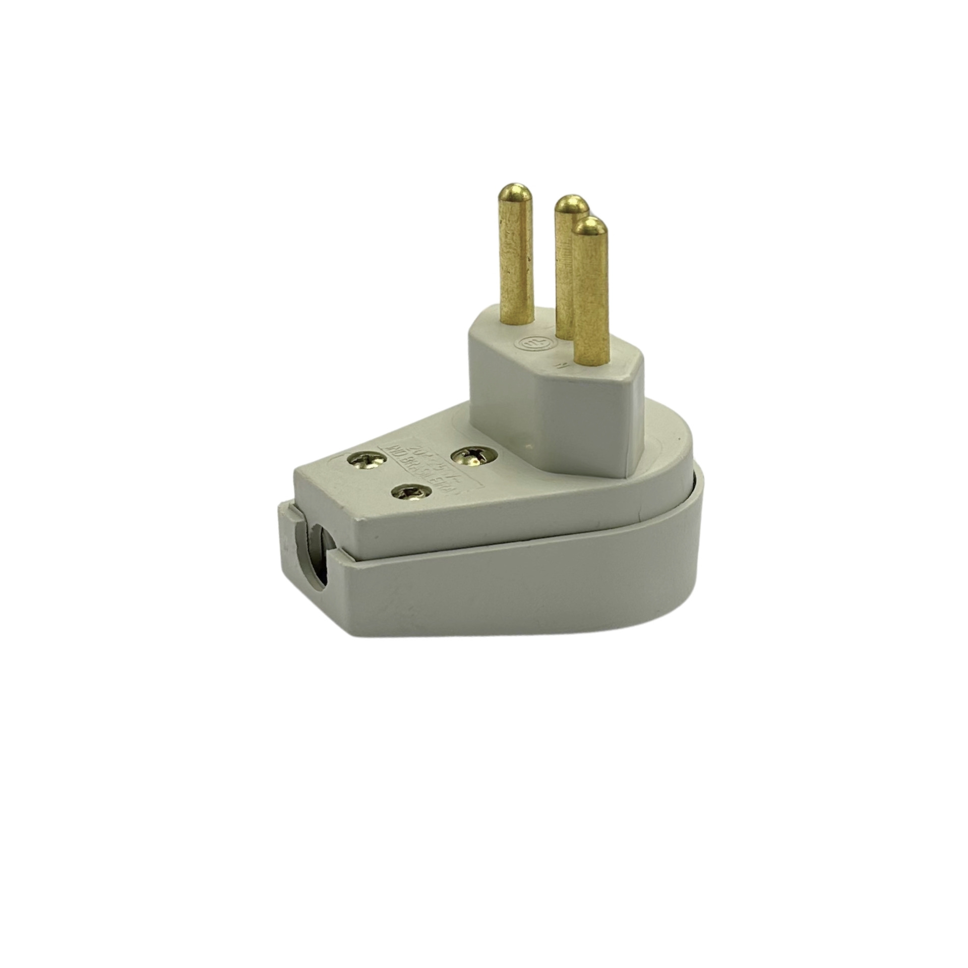 plugue pino gigante macho 2p+t 250v 20a