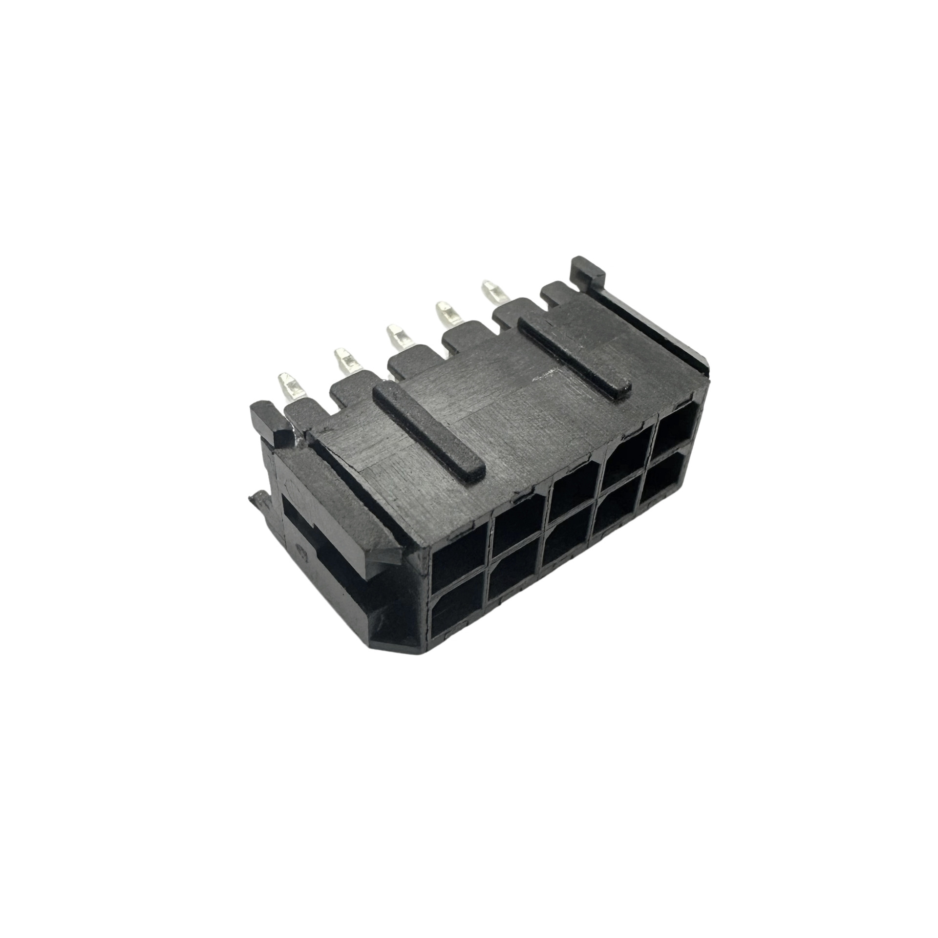 mcfpq-10-conector macho 10vias (2x5) 180 graus 3mm