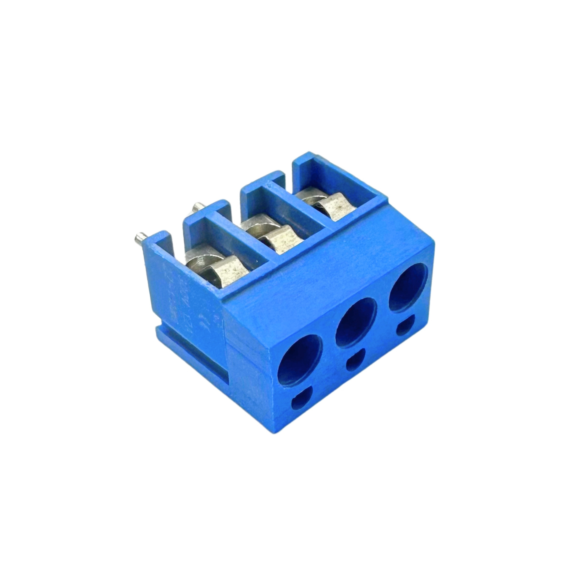conector borne kre kf-3000 azul normal 180 3 termi