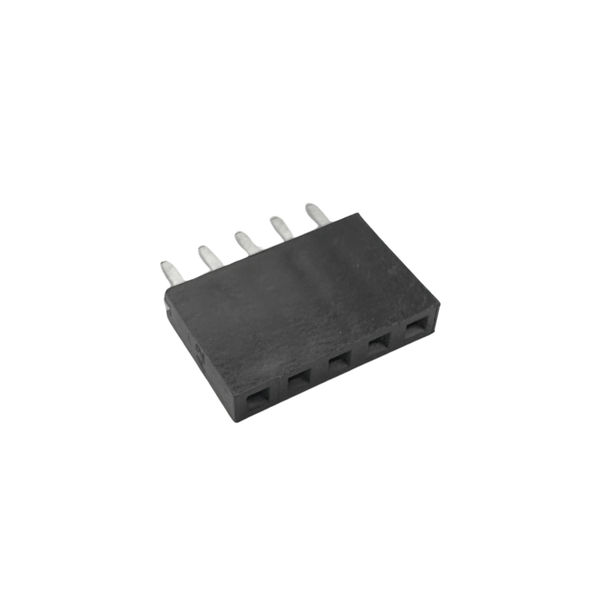 CONECTOR BARRA PINO FÊMEA PCI 1 X 5 MCI 2,54MM 180GRAUS