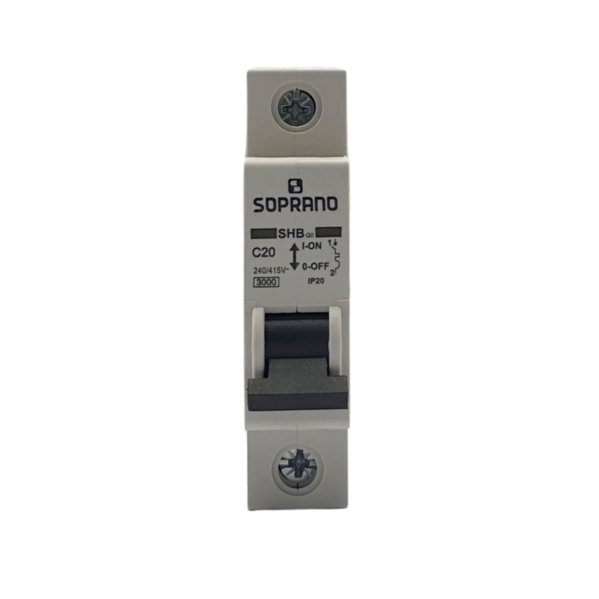 Disjuntor 3ka monopolar 20A Soprano