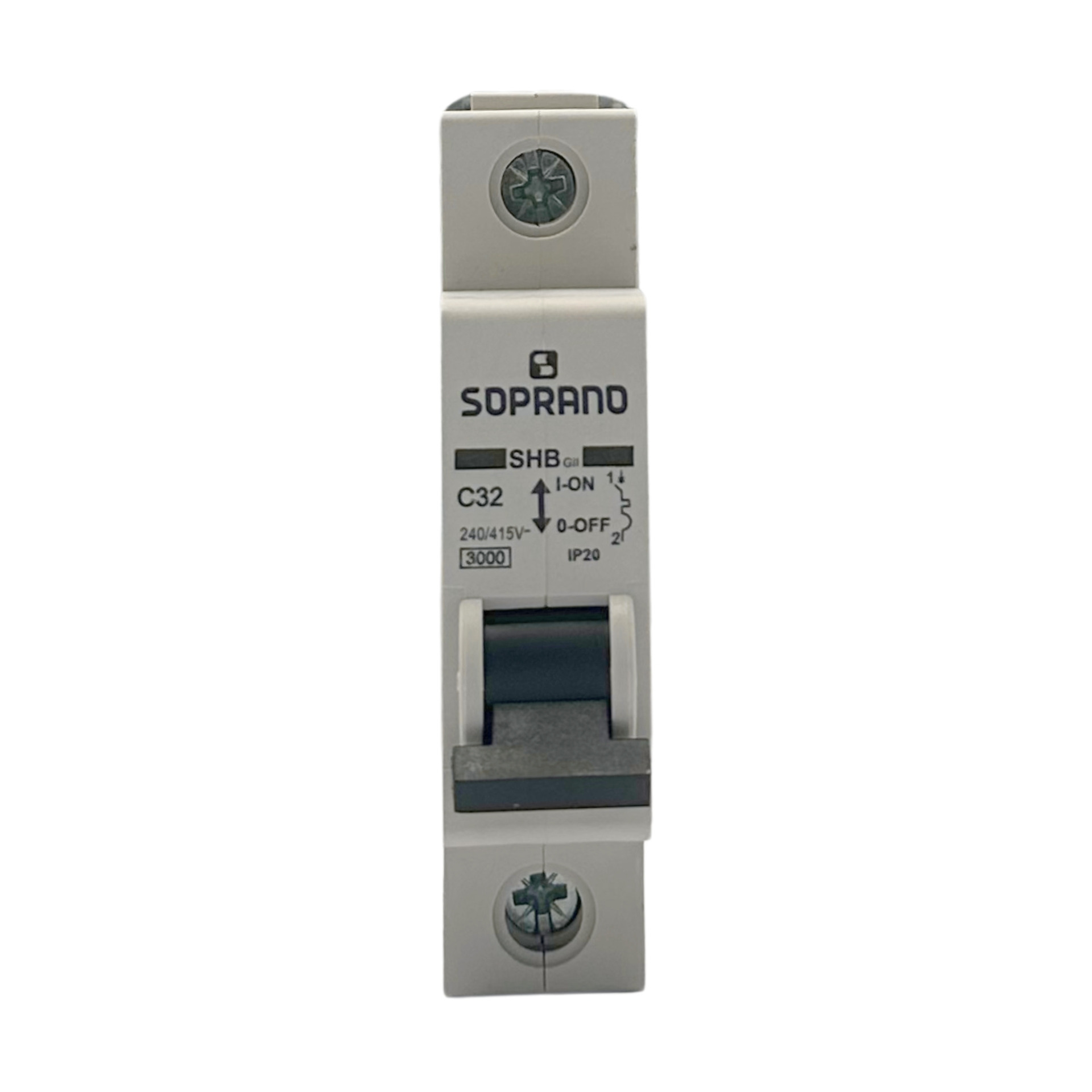 Disjuntor 3ka monopolar 32a soprano