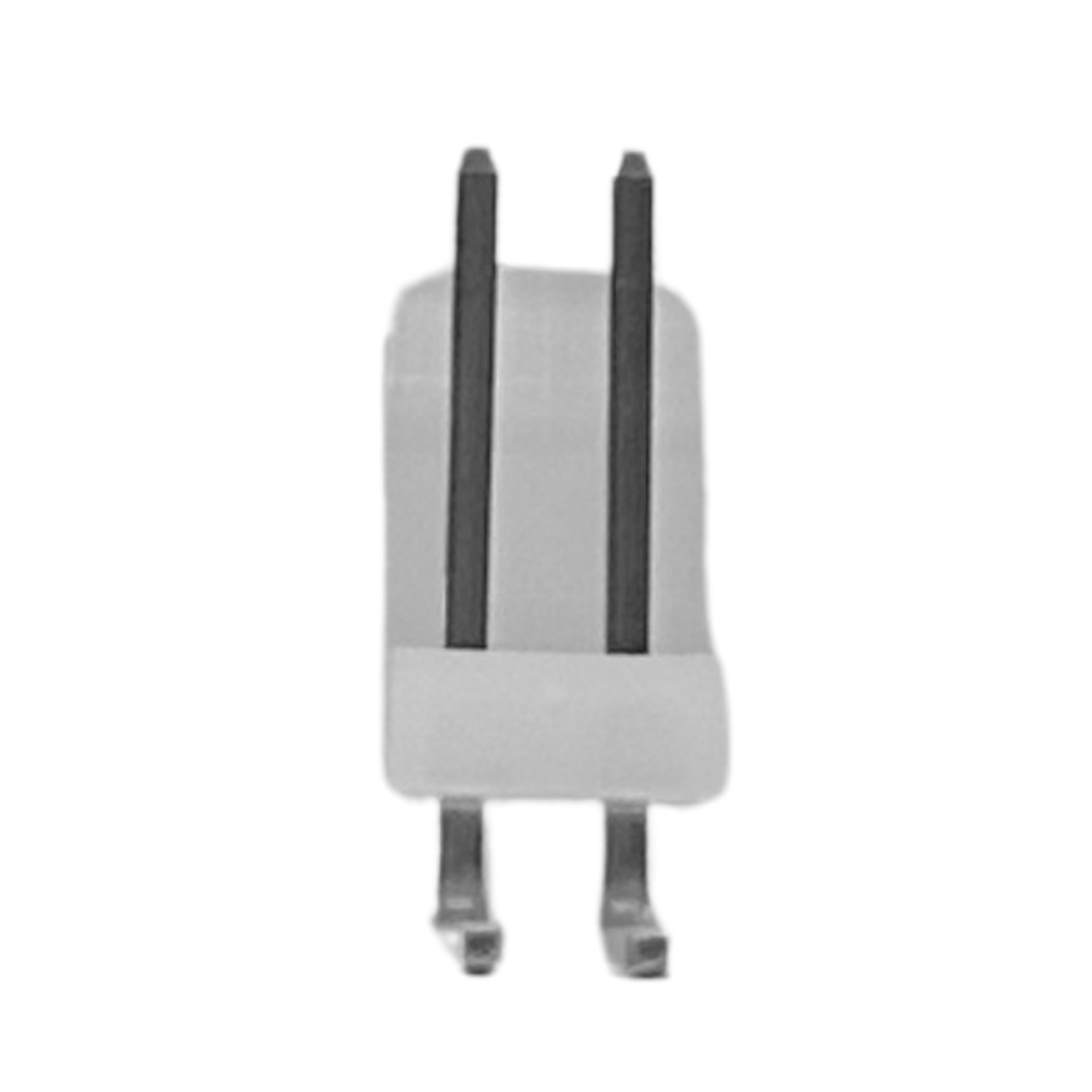pcmn3-02-conector macho 2 vias, 90 graus 3,96mm