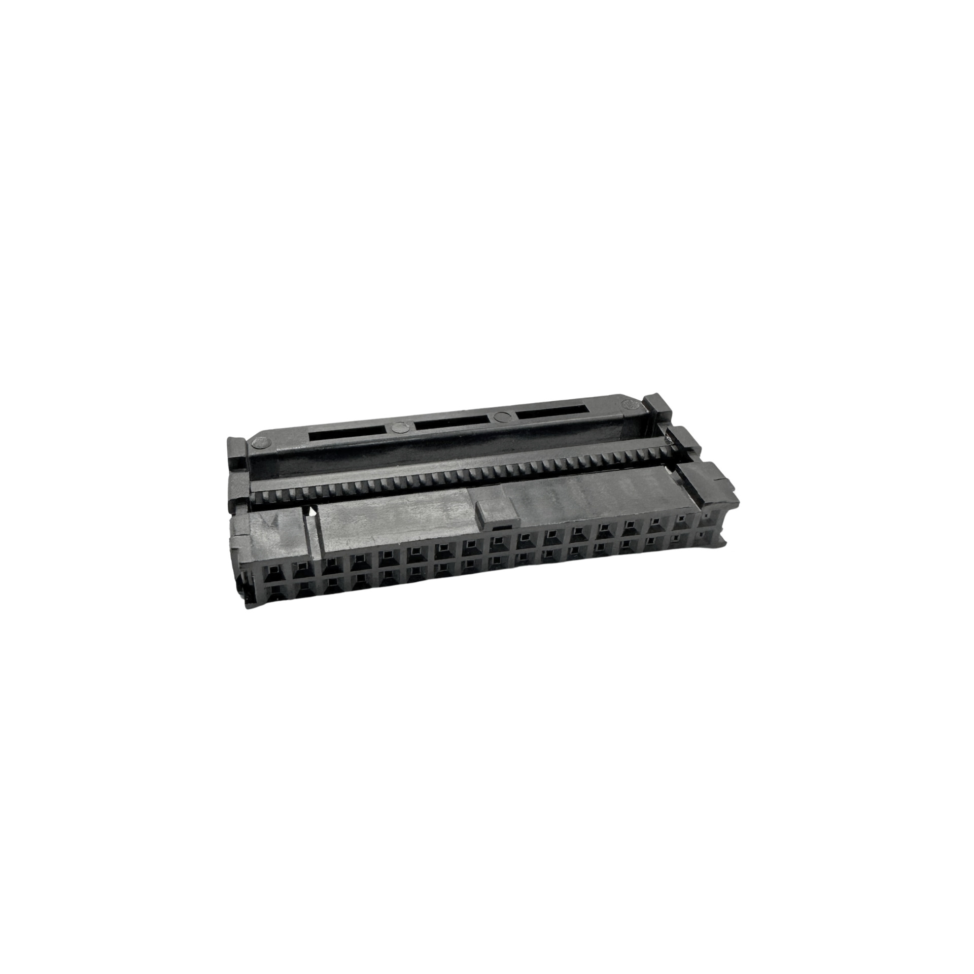 conector latch femea 34 vias c/ aliviador