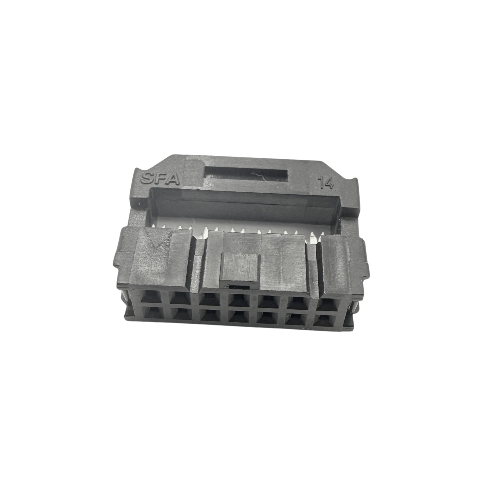 conector latch femea 14 vias c/ aliviador