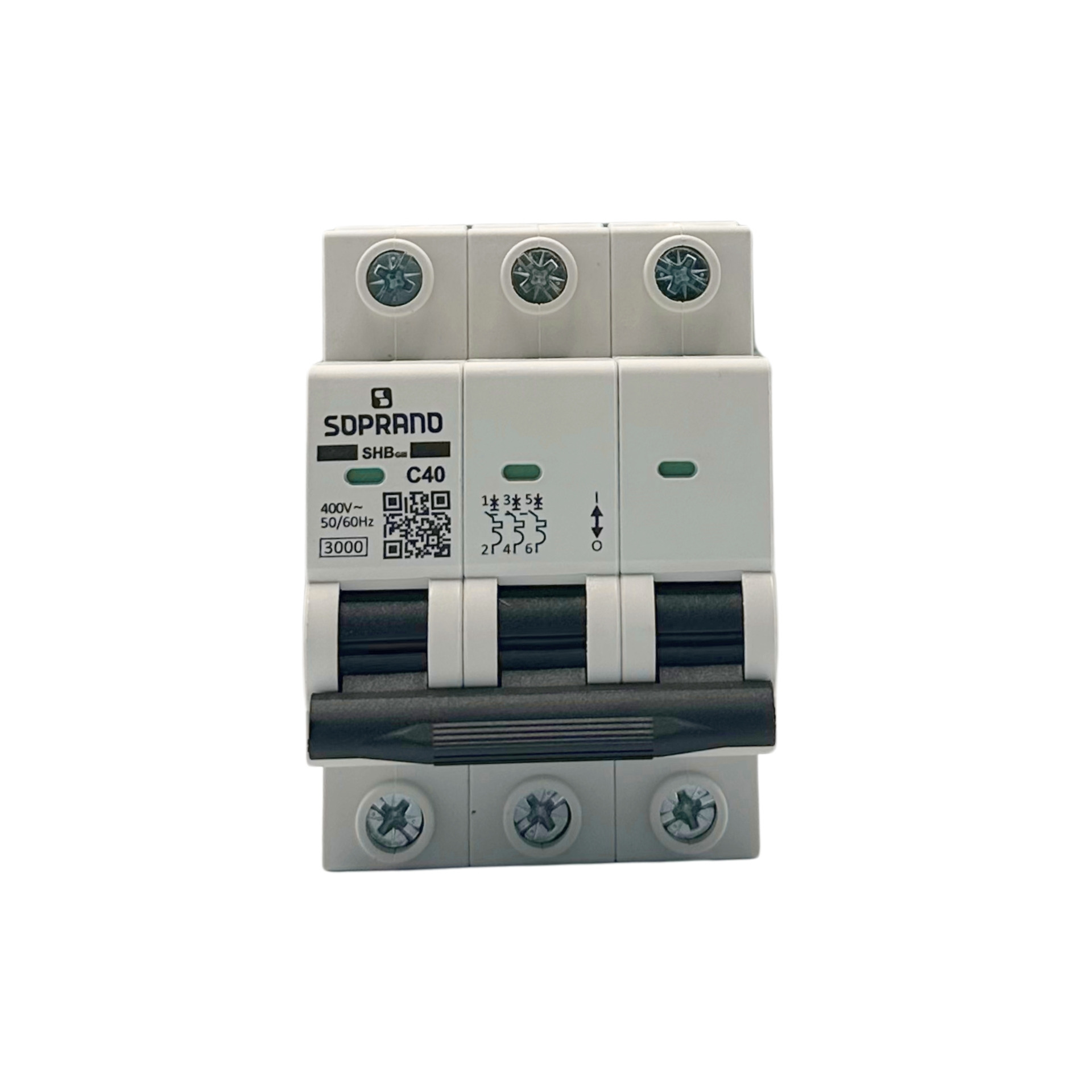 Disjuntor 3ka tripolar 40A Soprano