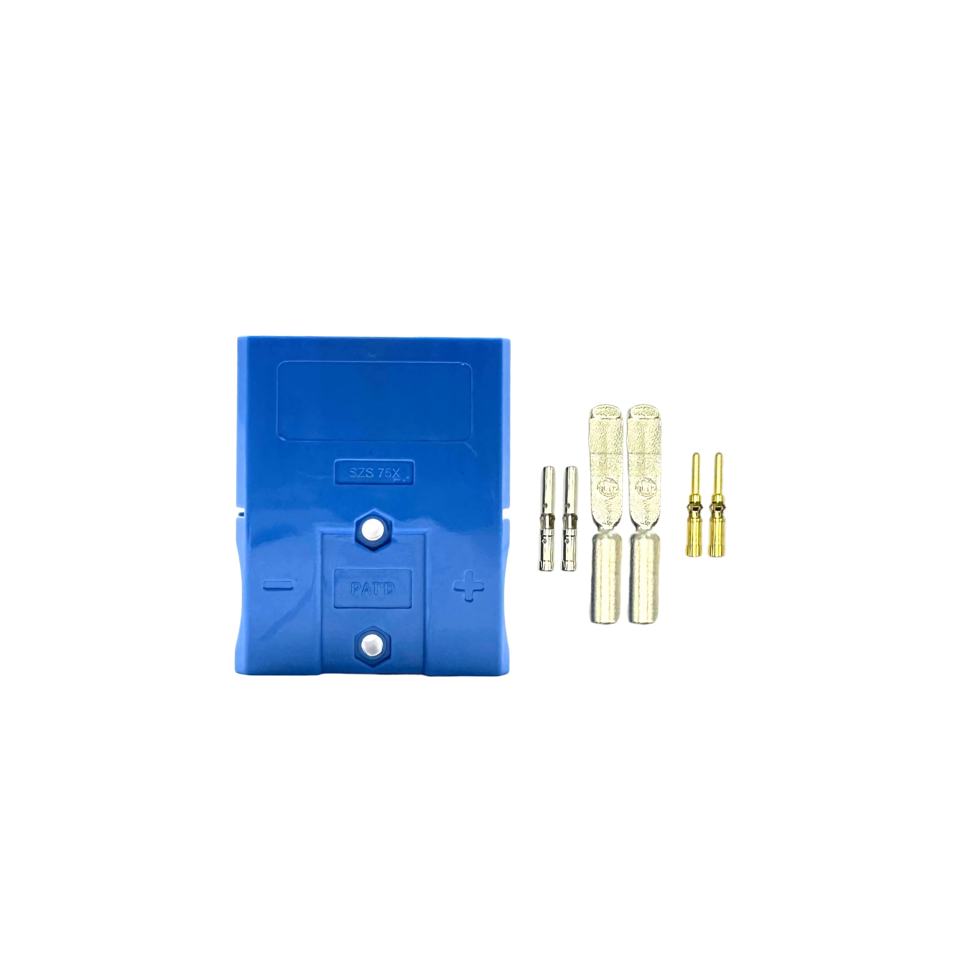 conector bateria sbs75x 600v azul