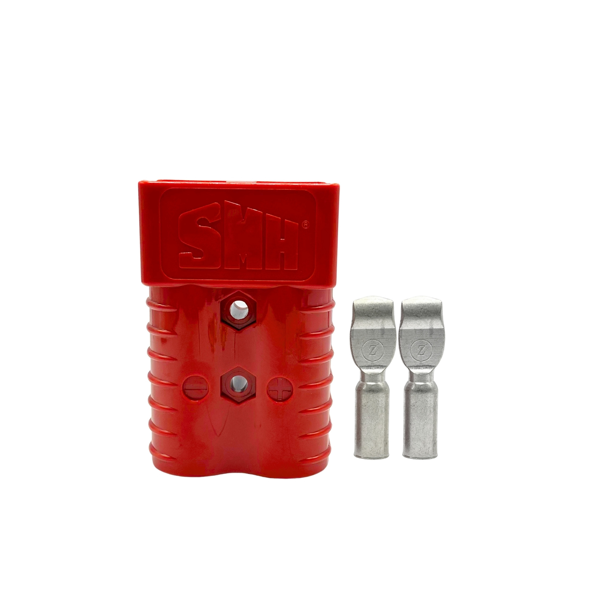 conector bateria smh vermelho sy 350a 600v c/ contato