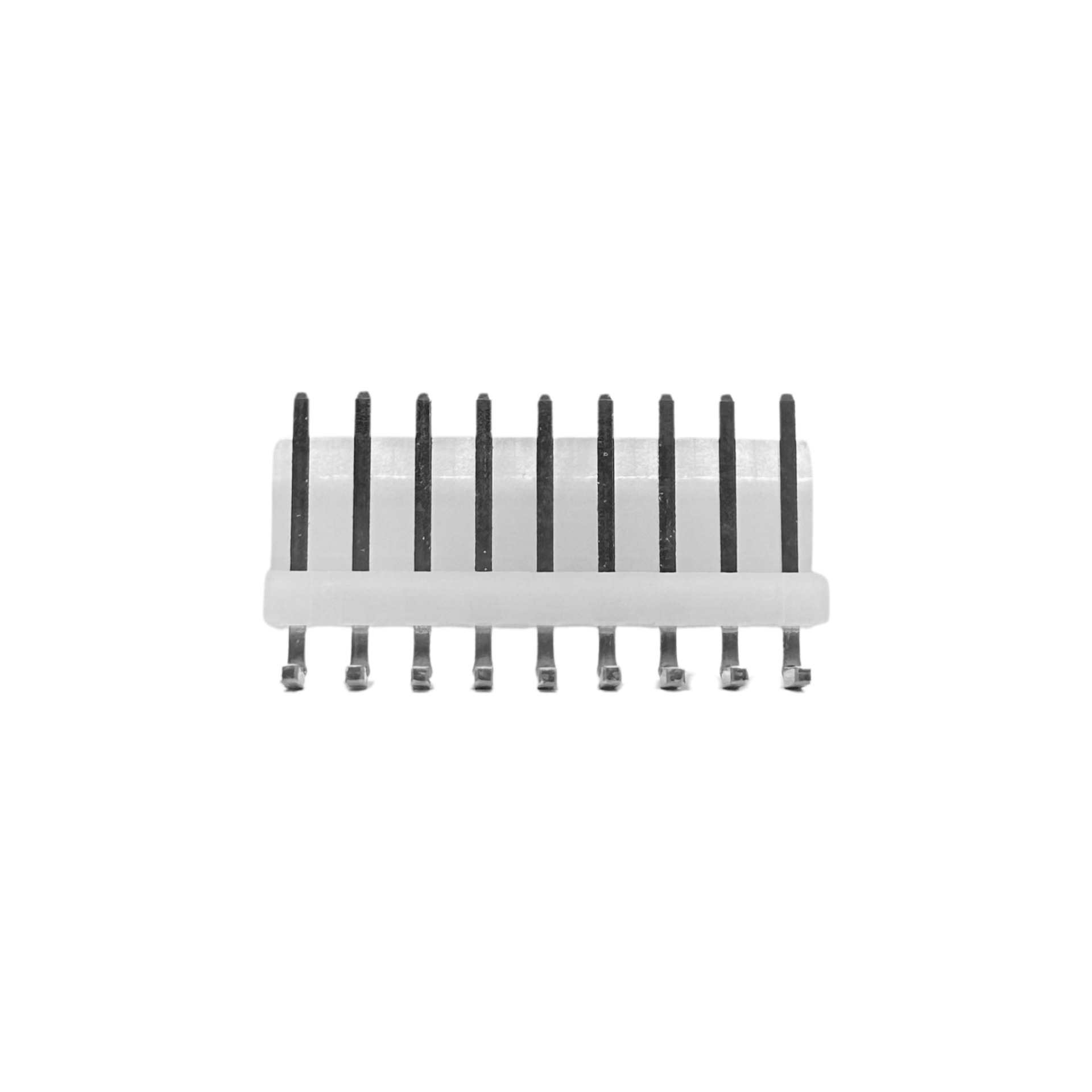 pcmn3-09-conector macho 9 vias, 90 graus 3,96mm